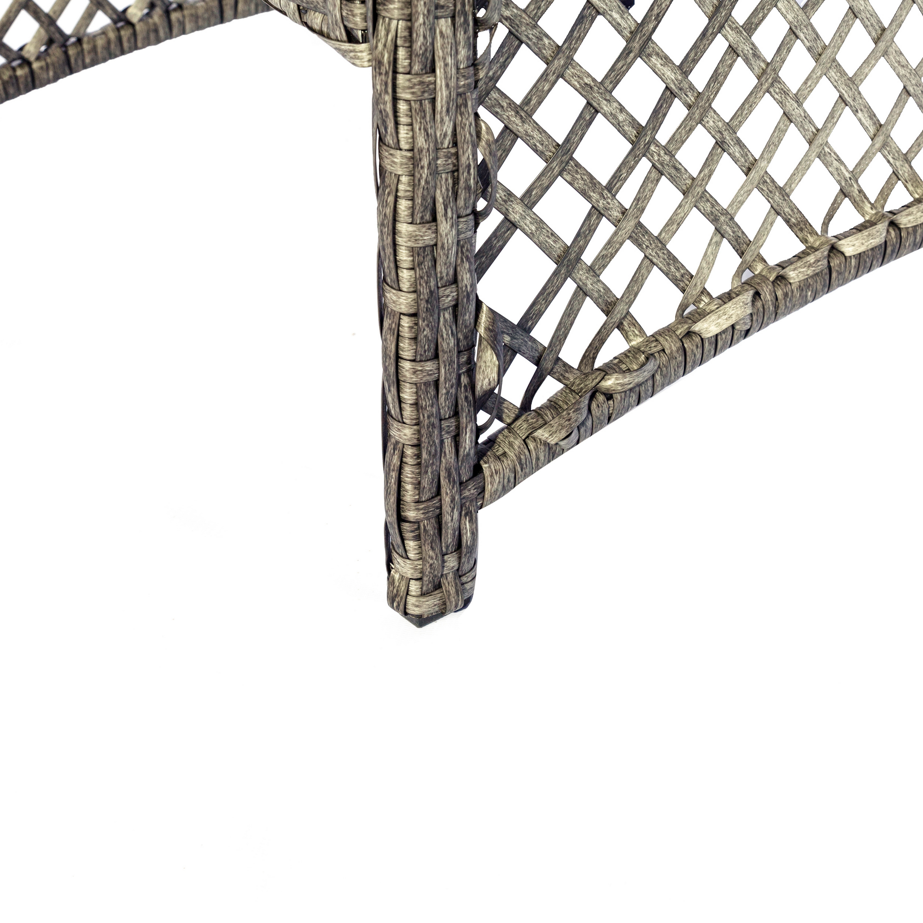Morada 3-Piece Woven Rattan Wicker Seating Set, Navy - image 3 of 16