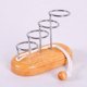 thumbnail image 1 of Juguetes de inteligencia de madera, juegos mentales de pensamiento espacial, desatar cuerdas, enhebrar, desenredar, paso a paso, anillo de escalera de captura, 1 of 3