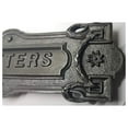 thumbnail image 3 of Mailbox Letter Slot Swinging Door Wall Mounted cast Iron neo Classical Antique Vintage Old Mail Postal, 3 of 9