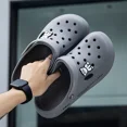 thumbnail image 2 of Women Hole Shoes Summer Couple EVA Sandals Girl Beach Shoes Home Slippers Summer Wading Sneaker Men and Women Sandals Slippers, 2 of 6