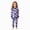 A045-Dark Purple, variant on Cdudpw Toddler Girl Halloween Pajamas Sets Halloween Print Tops Pants Sleepwear Kids Girls Nightgown Outfits(A009-Dark Gray)