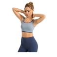 thumbnail image 5 of DHFJKG Sports Camisole Women Summer Cropped Tank Top Sports Workout Color Block Sleeveless Shirts Fitted Stretchy Yoga Gym Running Stylish Tops, 5 of 7