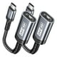 thumbnail image 1 of Adaptador USB C a HDMI JSAUX 4K tipo C Thunderbolt 3 gris, paquete de 2, 1 of 7