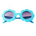thumbnail image 2 of Lunettes de Soleil Rondes pour Bébé Lunettes Souples Lunettes Bleues, 2 of 8