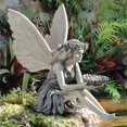 thumbnail image 4 of 1 piece（13.5cm）Angel Statues for Garden Fairy Statue with Wings,Elven Figurines Garden Statues Outdoor Decor Statue for Patio,Lawn ,Yard Art Decoration,Housewarming Garden, 4 of 4