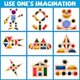 thumbnail image 4 of Apilador Building Blocks Agirlgle Rainbow, 32 unidades, para niños, 4 of 8