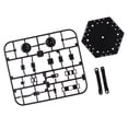 thumbnail image 1 of Base de Soporte flexible para modelo RG 1/144 Zulema Negro, 1 of 8