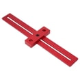 thumbnail image 4 of Line Scriber Ruler, Aluminum Alloy Easy Operation Durable High-Accuracy Practical T-Type Ruler, Building Industrial Carpenter Woodworking For Carpentry, 4 of 8