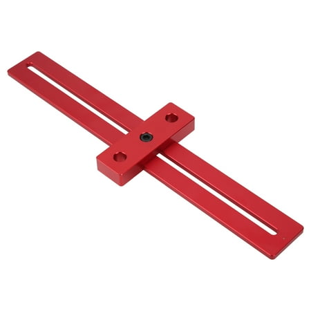

Fugacal T‑Type Ruler T‑Type Ruler Line Scribing Woodworking Hole Scriber Carpenter Crossed‑Out Tool 0‑270mm Line Ruler