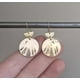 thumbnail image 1 of Xiao Hua Pendientes colgantes de joyería retro de estilo de diseño simple y único en oro, 1 of 5