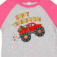 thumbnail image 4 of Inktastic Happy Thanksgiving Monster Truck with Turkey and Food Boys or Girls Toddler T-Shirt, 4 of 5