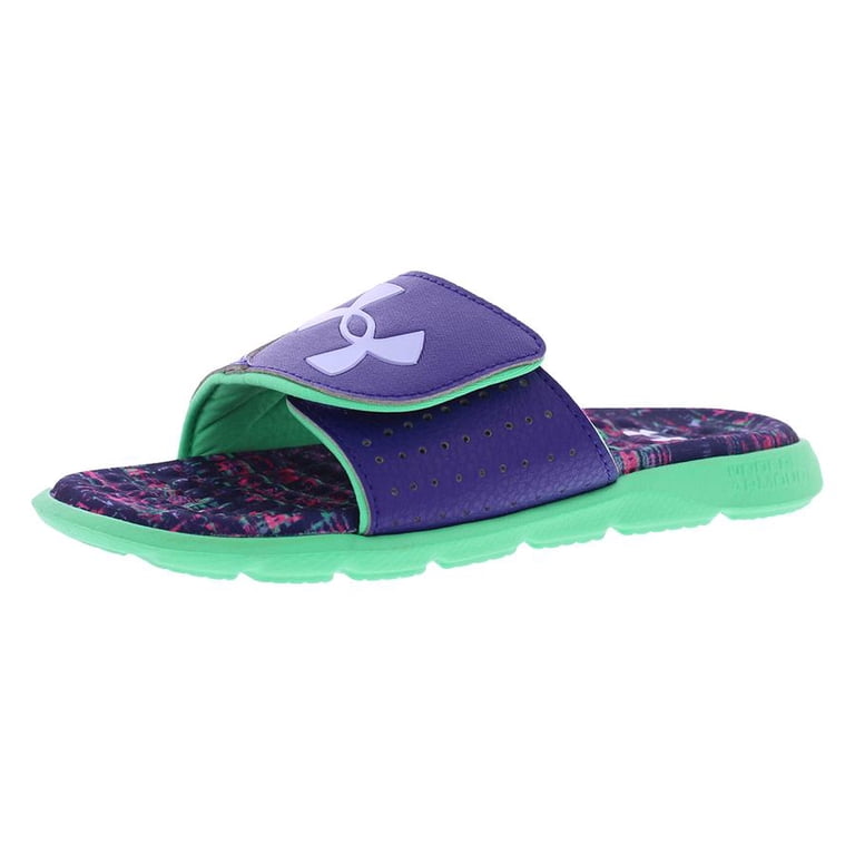 Under Armour UA B Ignite Pro Slides Sandals Youth 6Y UNDER ARMOUR KIDS UA G IGNITE VI GRAPHIC FB PADDED SLIDES  main image 4