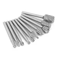 thumbnail image 3 of 10Pc Tungsten Carbide Rotary Burr Set Grinder Bit 1/8" Shank Dremel Rotary Tool., 3 of 5