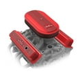 thumbnail image 2 of Holley 120-404 Holley Vintage Series Oval Air Cleaner - Gloss Red Machined, 2 of 11