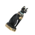 thumbnail image 1 of Kearding Mini de gato antiguo egipcio para el hogar, adornos Vintage, escultura de gabinete, sala de estar, oficina, escritorio coleccionable Decoración del hogar Tamaño mediano, 1 of 6