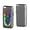 Stripe, variant on Pomerol Dual Flame Windproof Lighter with LED Display, USB Rechargeable Metal Body