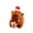 A, variant on Capybara Charistmas Santa Hat Plush Toy, 4.72Inch Cute Soft Mini Stuffed Animals Plush, Christmas Birthday Gifts & Decorations