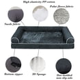 thumbnail image 3 of Orthopedic Dog Bed, Colorful Thick Foam Pet Mattress for Large Dogs and Cats, Breathable Kennel Pad for All Seasons, Washable Cover, 3 of 7