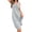 Gray, variant on YUEVORA Women's Sleeveless V-Neck Knit Midi Dress, Casual Summer Nightgown with Button Soft Lounge wear for Home & Daily