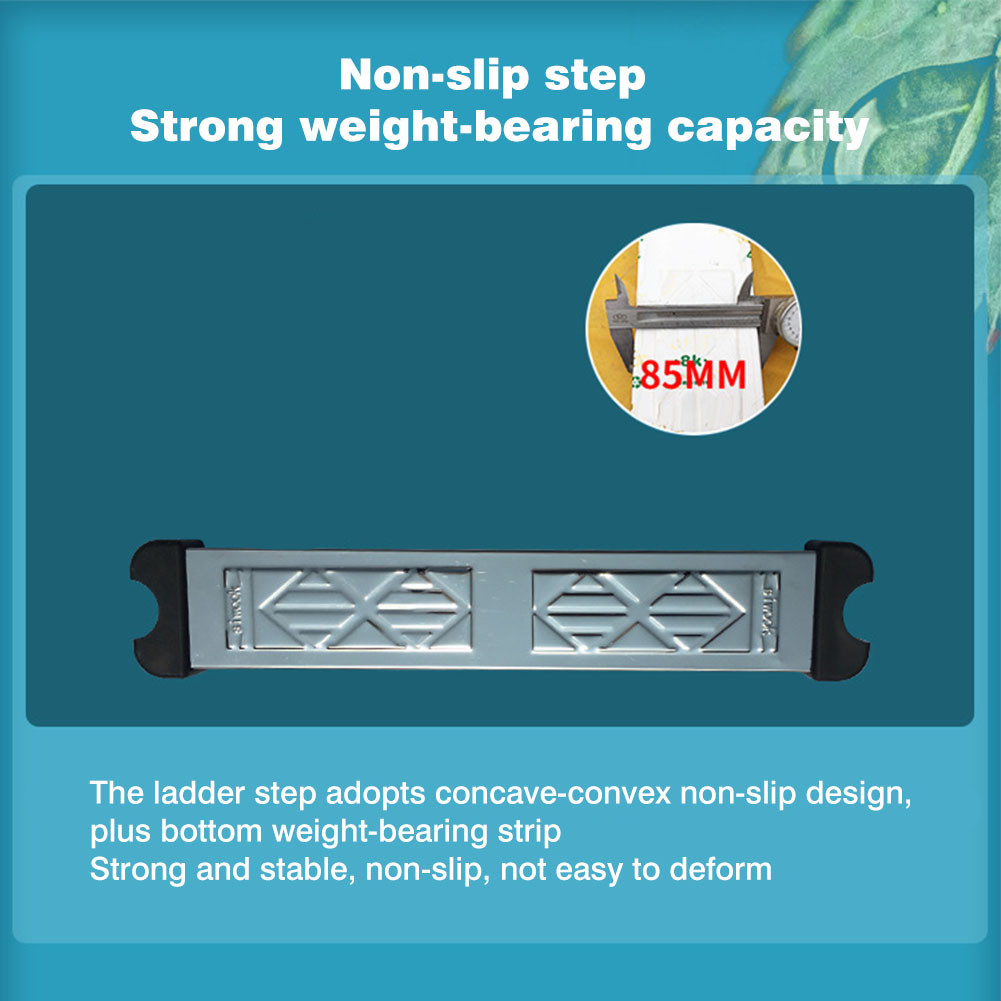 Pool Ladder Rung Stainless Steel Ladder Step with 2 Screws One Size for