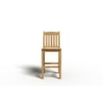 thumbnail image 2 of Michele Teak Outdoor Bar Chair, 2 of 4