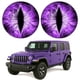 thumbnail image 1 of 1 Par De Calcomanías Para Faros Delanteros Beast Eyes, Redondas 3D Para Jeep, Calcomanías Stereo Eyes (Púrpura), 1 of 9
