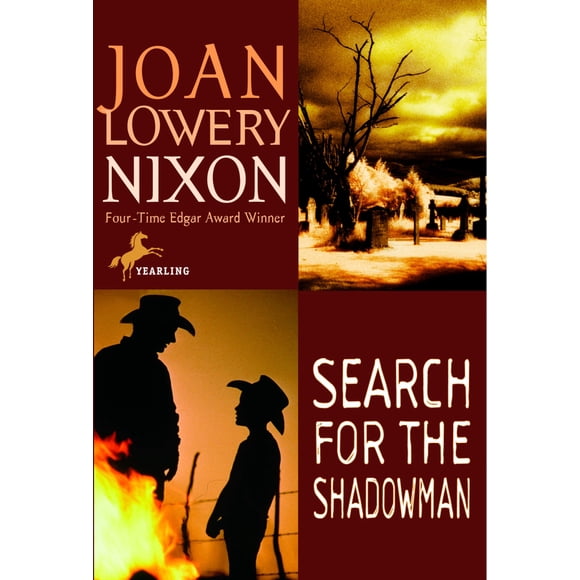 Libro en busca del hombre de las sombras de Joan Lowery Nixon