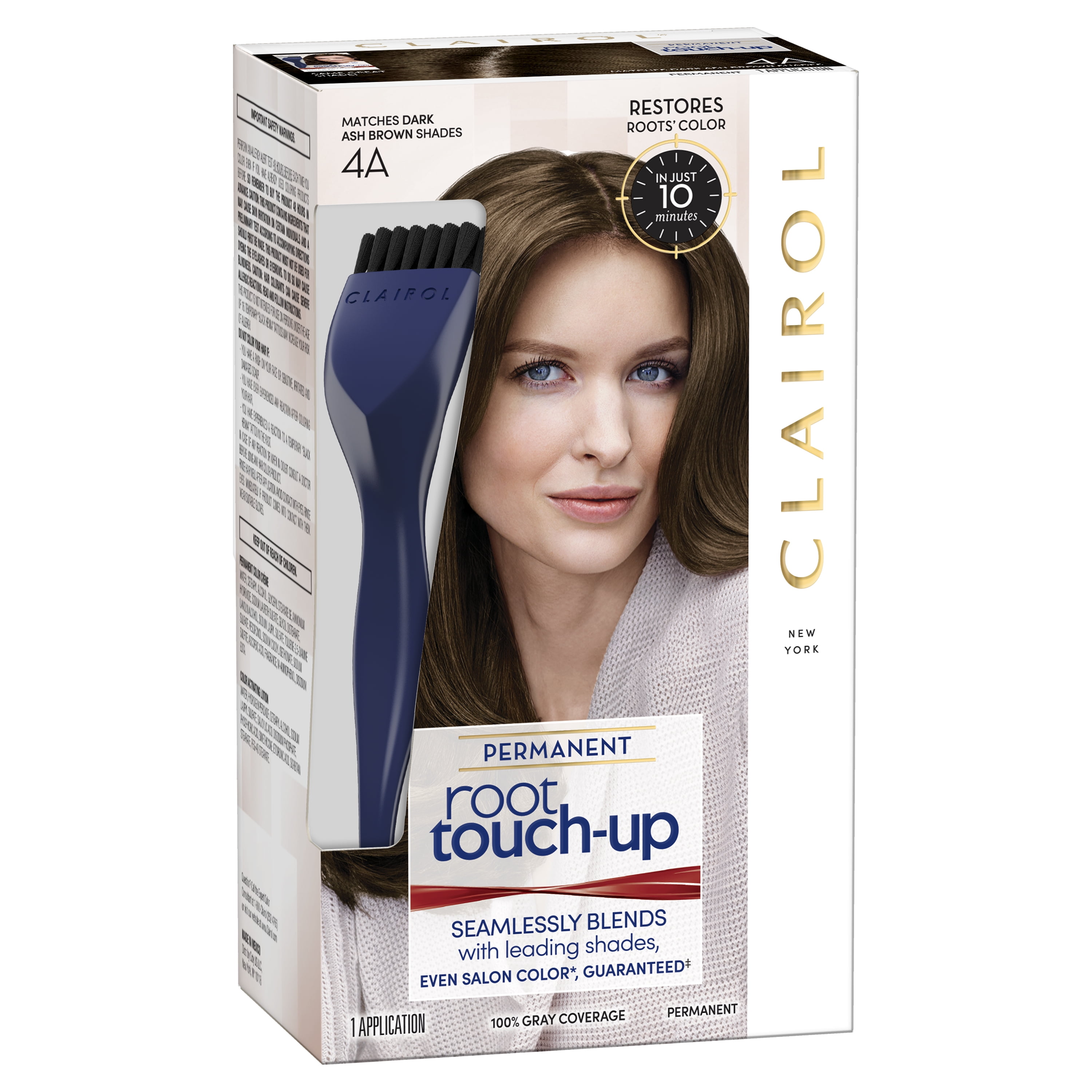 Clairol Root Touch Up Permanent Hair Color 4a Dark Ash