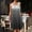 *White, variant on ClodeEU Summer Sleeveless Dresses for Women ,Casual Floral Print Tshirt Sundress with Pockets, Loose Tank Beach Dress White,Womens Plus XXL