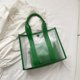 thumbnail image 5 of Bolso de hombro Wdftyju para mujer de viaje transparente de PVC con billetera verde, 5 of 6