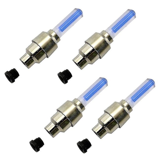 4 piezas tapa de válvula de neumático LED YONGSHENG para bicicleta Coche motocicleta