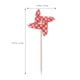 thumbnail image 3 of 24pcs Molino de viento Tapa de pluging Toppers Interesantes Adornos Torta Magdalena Topper, 3 of 7