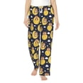 thumbnail image 2 of Lsque Moon Bear Print Women's Pajama Pants, Lounge Pant - Comfortable Home Wear,Elastic Waistband, Stylish Design-X-Large, 2 of 9