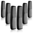 thumbnail image 6 of Weipeensee 12Pc Plastic Comb Portable Integrated Comb Small Comb Black Coarse and Fine Teeth Hair Comb Girl (Black), 6 of 9