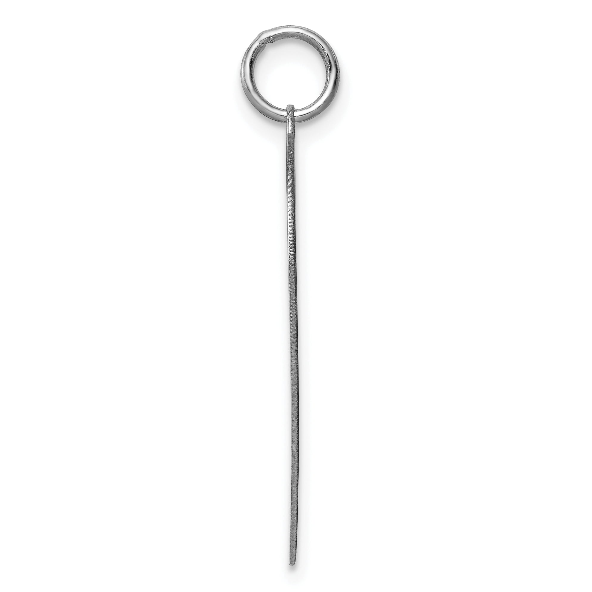 925 Sterling Silver Polished Engraveable Love Heart Disc Charm 31x25mm Wide Pendant Necklace for Women