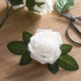 thumbnail image 4 of Flores de espuma artificial 25/30 piezas Flor falsa de burbuja rosa con tallo para arreglos florales de boda DIY Centros de mesa Ramos Decoraciones para fiestas Adepaton 2034848-3, 4 of 9