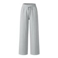 thumbnail image 6 of hotojiny High Waisted Sweatpants for Women Comfortable Wide Leg Athletic Pants with Pockets Loose Fit Lounge Pants(Gray,Medium), 6 of 8