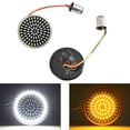 thumbnail image 2 of 1157 LED Turn Signal Light Inserts Lamp Fit for Softail Touring Dyna Sportster Amber, 2 of 10