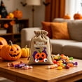 thumbnail image 6 of Dreisshy Halloween Goodie Bags, Halloween Candy Bags, Trick or Treat Bag, Halloween Gift Bags for Party Favors Supplies, Halloween Decor, A, 6 of 7