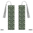 thumbnail image 2 of Kdxio Tropical Palm Leaves1 Print Metal Tassel Bookmarks,Perfect Gift for Art Lovers and Bookworms Metal Bookmarks for Women, 2 of 8