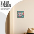thumbnail image 4 of Double Toggle Switch Cover/Pioneer Floral Two Gang Light Switch Wall Plate,Size 2-Gang 4.5" x 4.6”, Polycarbonate Thermoplastic,Home Decor for Kitchen Living Room Bedroom Decorate, 4 of 6