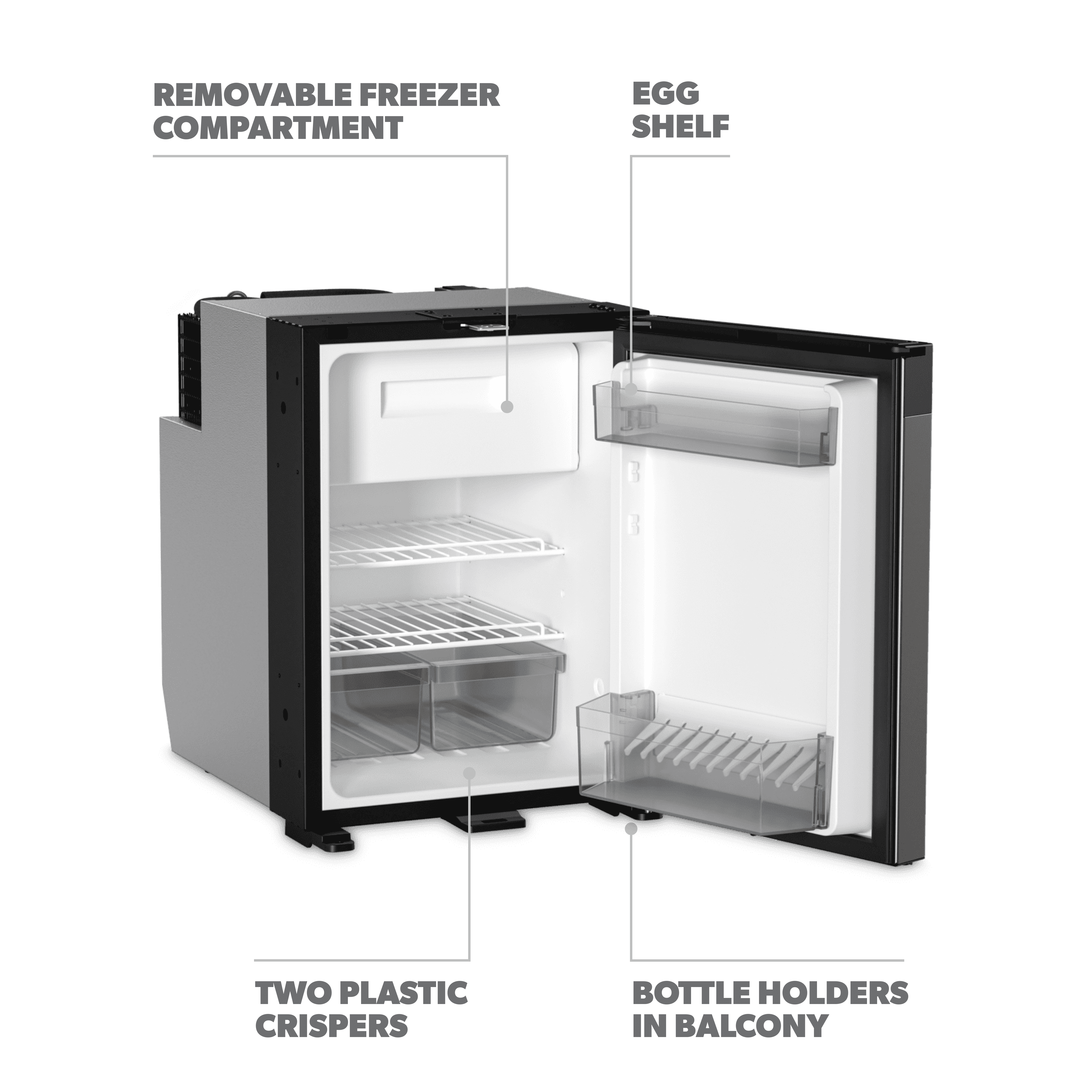Dometic NRX 50C | Compressor Refrigerator | 44 L | Best for Camper Vans, RV and Boats