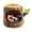 A, variant on FEISHENTT Plush Tree Stump Nest Toy with 2 Birds - Soft Stuffed Animal Playset for Kids