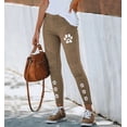 thumbnail image 1 of Pantalones elásticos ajustados para mujer, pantalones pitillo estampados para mujer, pantalones ajustados casuales de moda, pantalones pitillo elásticos de funcionamiento suave, 1 of 1