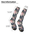 thumbnail image 2 of Balery Vintage Floral Calcetines novedosos Calcetines deportivos Calcetines hasta la rodilla Calcetines de algodón Calcetines originales y geniales, 2 of 6