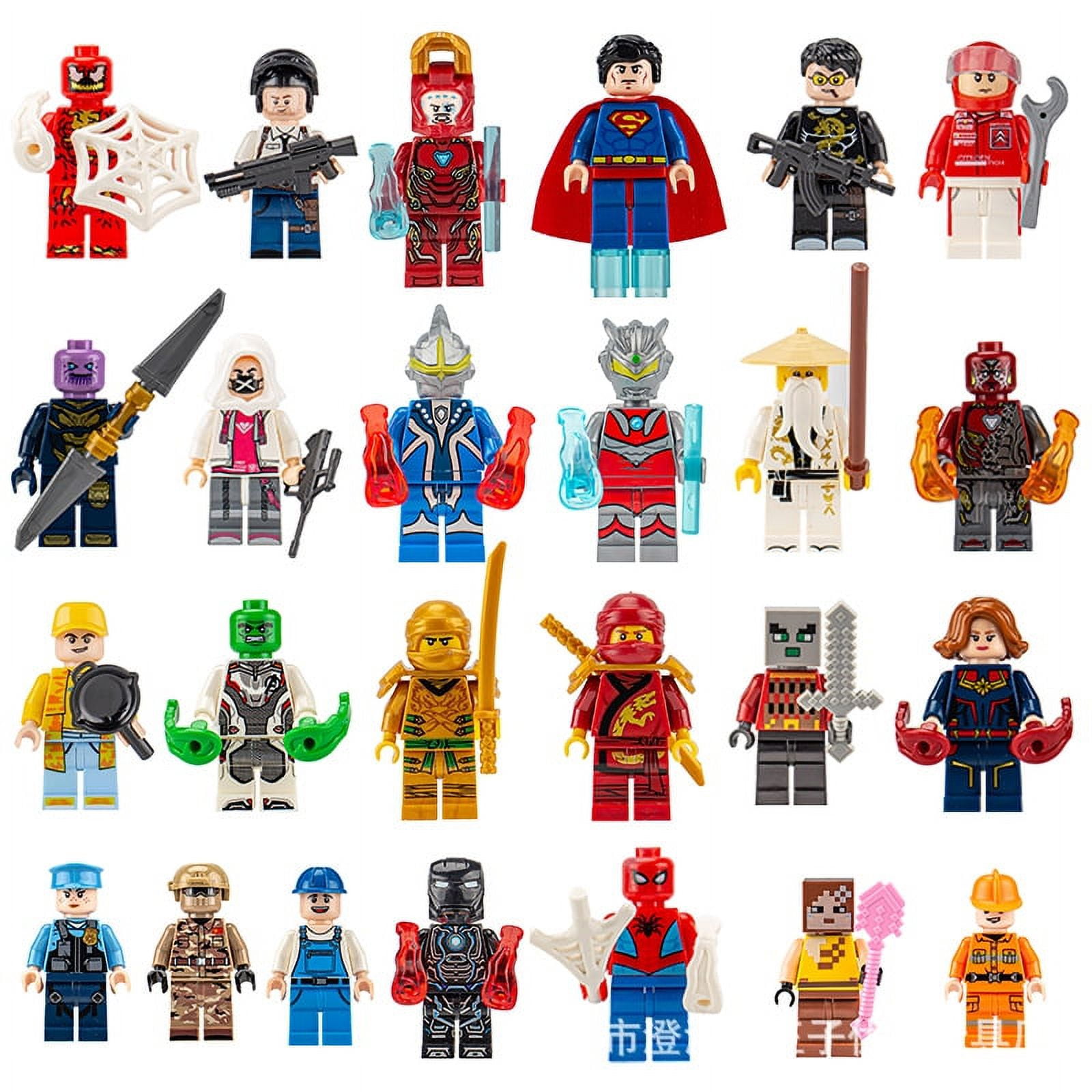 Hero Building Block 30 Pack Super Hero Man Building Blocks, Boys And Girls Building Blocks ...