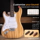 thumbnail image 5 of Kit de guitarra eléctrica Pyle, tamaño completo, para zurdos, estilo ST, 5 of 7