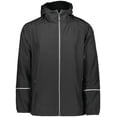 thumbnail image 4 of Holloway Sportswear 4XL Packable Full Zip Jacket Black 229582, 4 of 5