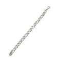 thumbnail image 2 of Crucible Jewelry Men's Beveled Curb Chain Stainless Steel Bracelet (10mm) - 8.5 Inches, 2 of 5