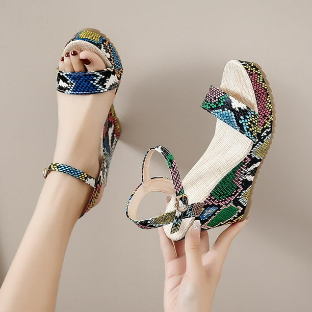 Heel wedges walmart best sale